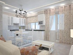 Шторы для кухни. 25 вариантов