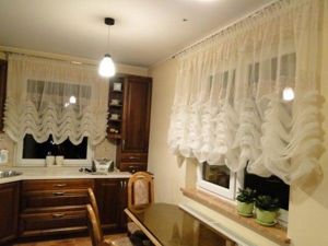 Шторы для кухни. 25 вариантов