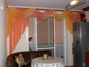 Шторы для кухни. 25 вариантов