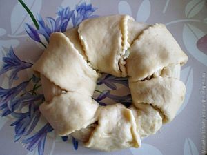пирог с грибами