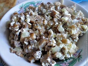 пирог с грибами