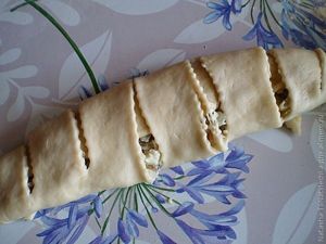 пирог с грибами