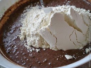 шоколадный пирог (кулич)
