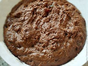 шоколадный пирог (кулич)
