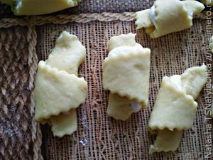 Рогалики с начинкой, печенье