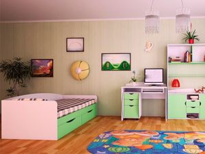 Комнатные растения в интерьере детской