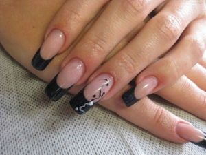 Варианты французского маникюра