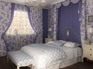 Цветочный принт в интерьере