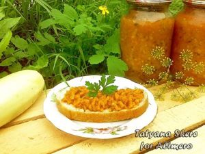 кабачковая икра рецепт