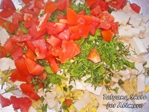 салат с сыром рецепт