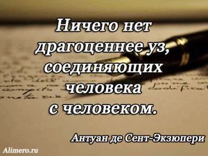 Цитаты Экзюпери