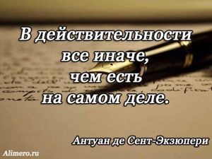 Цитаты Экзюпери