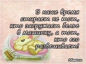 Забавные высказывания о домашних делах