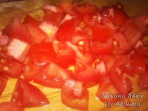 макароны с овощами