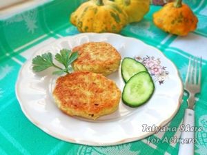 котлеты из патиссонов