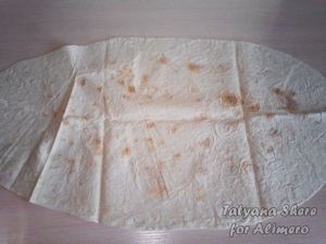рулет из лаваша
