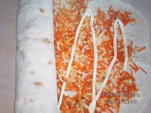 рулет из лаваша