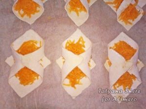 Слойки с тыквой