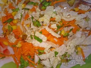 Салат из пекинской капусты
