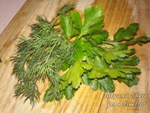 Салат с корейской морковью и грибами