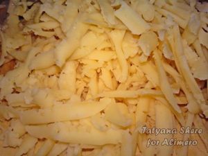 Салат с крабовыми палочками и сыром