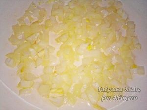 Теплый салат с фасолью