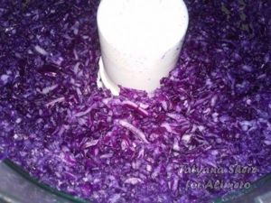 Салат из синей капусты