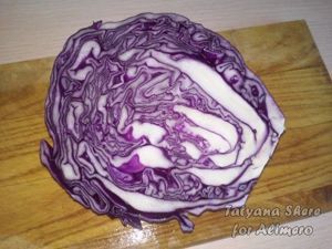 Салат из синей капусты