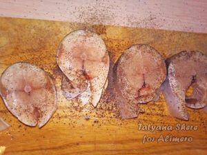 Тушеная скумбрия