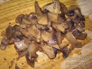 Омлет с грибами в духовке