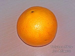 Салат с апельсином