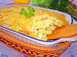 Сёмга с картофелем