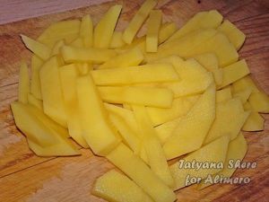 Сёмга с картофелем