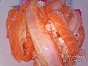 Сёмга с картофелем