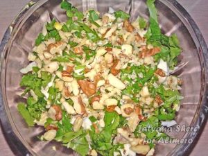Салат с грецкими орехами
