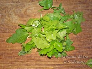 Салат с грецкими орехами