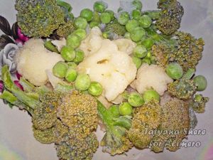 Гороховый суп с оливками