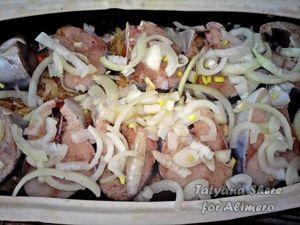 Запечённая скумбрия