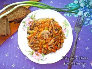 Капуста тушеная