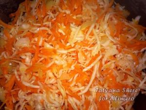 Рис с капустой