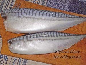 Запеченная скумбрия