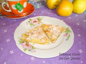 пирог с яблоками