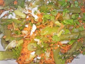 Салат из стручковой фасоли