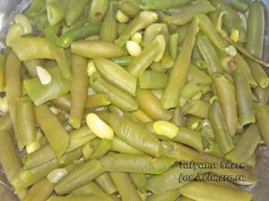 Салат из стручковой фасоли