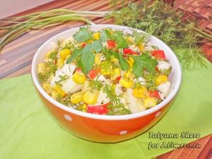 Салат из пекинской капусты