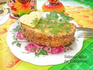 Гренки с сыром