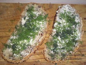 Гренки с сыром