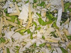 Салат из пекинской капусты