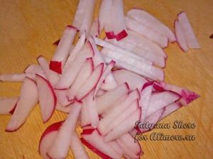 Салат из редиса