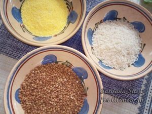 Каша с грибами
